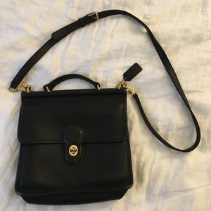 Vintage Coach Willis Purse - Black